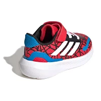 adidas Run Falcon Spider-Man El Toddler Boys Running Shoes Spiderman