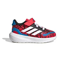 adidas Run Falcon Spider-Man El Toddler Boys Running Shoes Spiderman