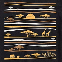 Juniors Mufusa Landscape Tee Womens Crew Neck Short Sleeve The Lion King Graphic T-Shirt