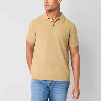 Frye and Co. Mens Short Sleeve Pullover Sweater