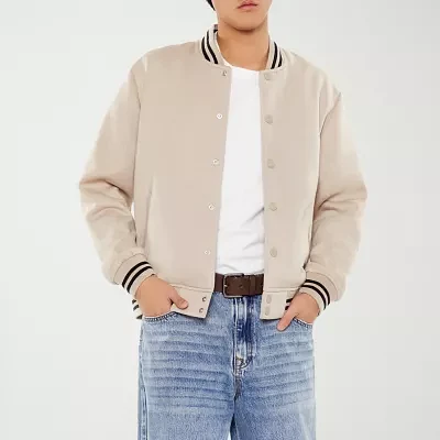 Forever 21 Mens Fleece Bomber Jacket