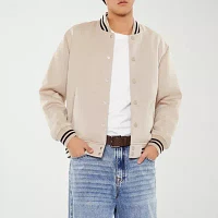 Forever 21 Mens Fleece Bomber Jacket