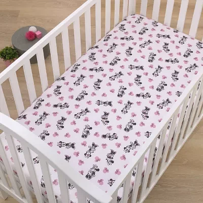 Minnie Mouse Crib Sheet