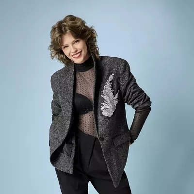 Worthington Womens Classic Fit Blazer