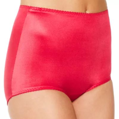 Underscore Rainbow Stretch Satin Control Briefs 306454