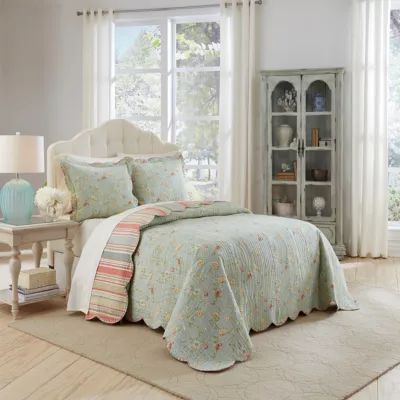 Waverly Garden Glitz 3-pc. Bedspread Set