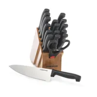 Faberware 18-pc. Knife Block Set