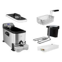 Kalorik Digital Deep Fryer with Oil Filtration