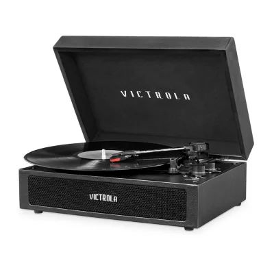 Victrola VSC-580BT Parker Bluetooth Suitcase Record Player with 3-Speed Turntable