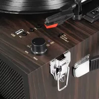 Victrola VTA-75 Bluetooth Record Player Stand with 3-Speed Turntable