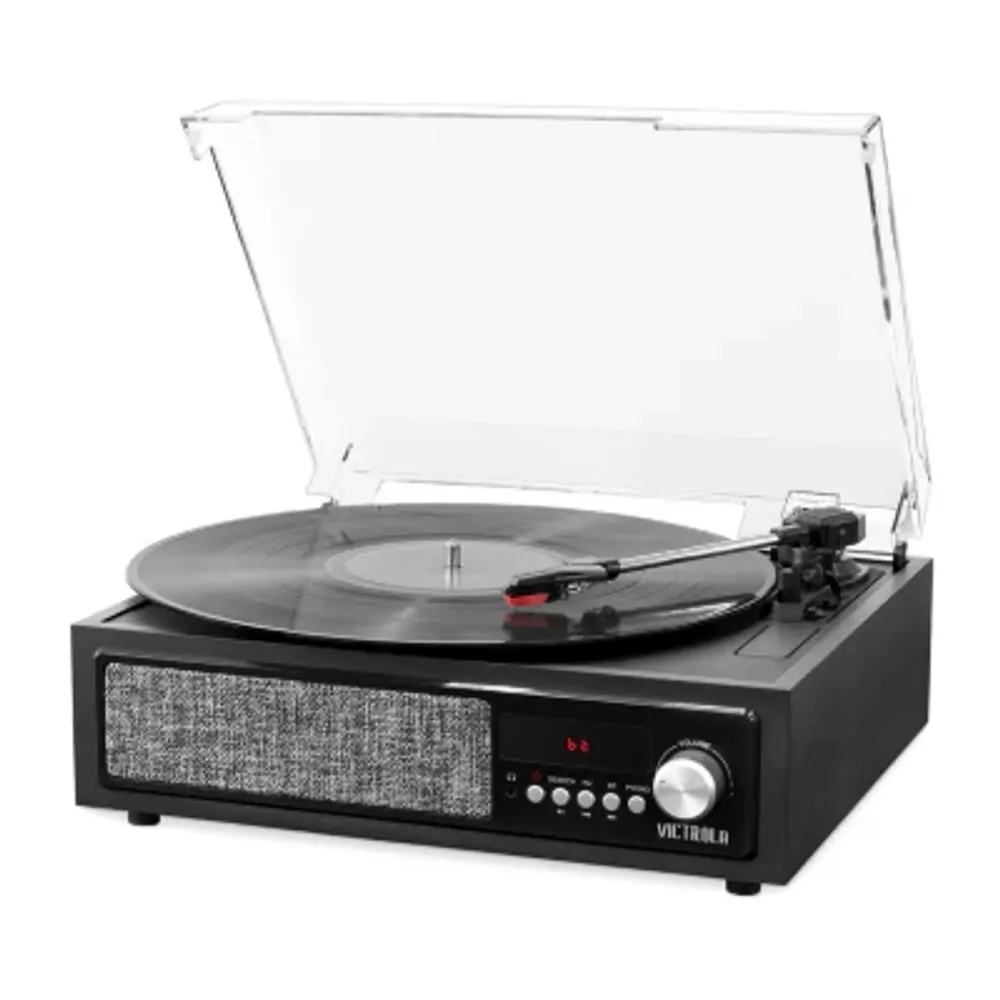 Victrola VTA-67 3-in-1 Bluetooth Record Player with Built-in Speakers and 3-Speed Turntable