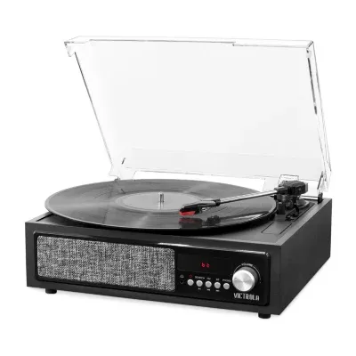 Victrola VTA-67 3-in-1 Bluetooth Record Player with Built-in Speakers and 3-Speed Turntable