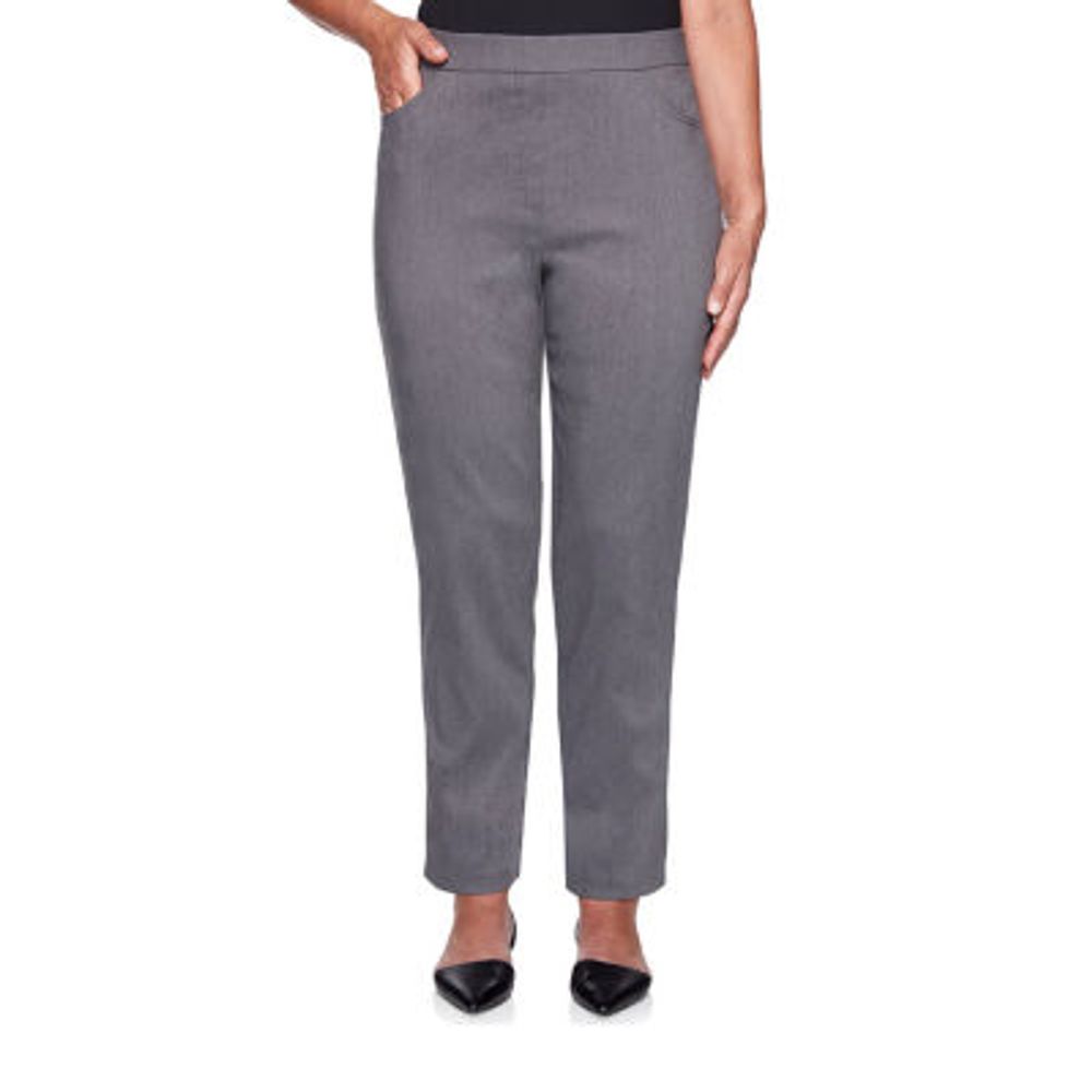 Alfred Dunner Classics Womens Allure Stretch Pant