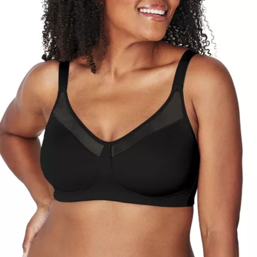 Playtex Women's 18 Hour Side & Back Smoothing Cooling Wireless T-Shirt Bra  with 4-Way TruSUPPORT