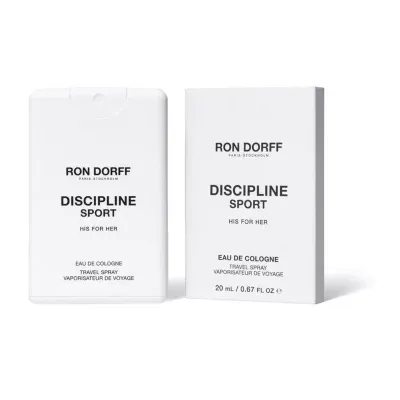 Ron Dorff Discipline Sport His For Her Eau De Cologne Travel Spray, 0.67 Oz
