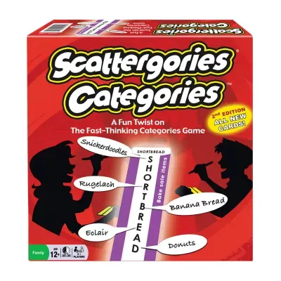 Winning Moves Scattergories Categories Board Game