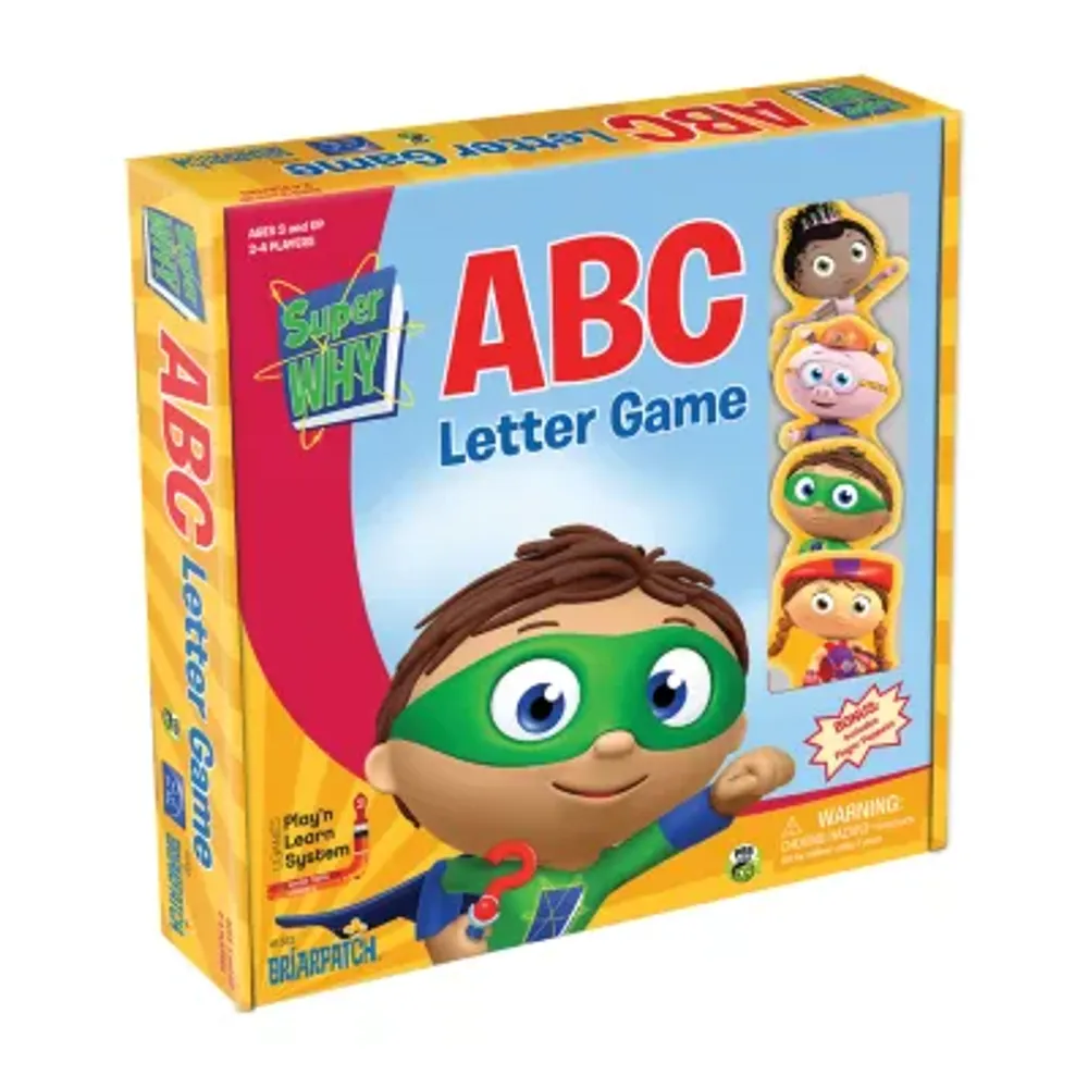 Briarpatch Super Why Abc Letter Game Board Game