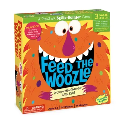 Peaceable Kingdom Feed The Woozle Board Game