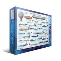 Eurographics Inc History of Aviation: 1000 Pcs