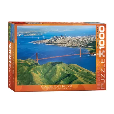 Eurographics Inc Golden Gate Bridge San FranciscoCalifornia USA: 1000 Pcs
