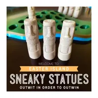 Maranda Enterprises, Llc Sneaky Statues Of Easter Island Board Game