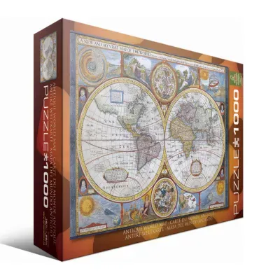 Eurographics Inc Antique World Map: 1000 Pcs