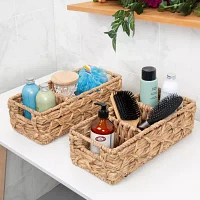 Honey Can Do Natural Divided Baskets (Set Of 2)