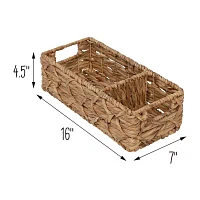 Honey Can Do Natural Divided Baskets (Set Of 2)