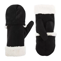 Isotoner Microsuede Flip Mittens