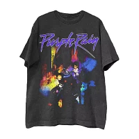 Mens Short Sleeve Purple Reign Graphic T-Shirt