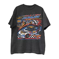 Mens Short Sleeve Van Halen Racing Graphic T-Shirt