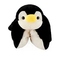 Pink Sky Warming Penguin Pillow Pet