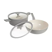 BergHOFF Leo Balance Cearmic Non-Stick 4-pc. Cookware Set