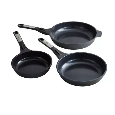 BergHOFF Leo Phantom Ceramic Non-Stick 3-pc. Frypan Set