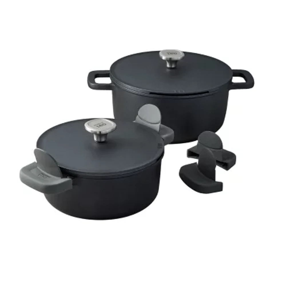 BergHOFF Leo Phantom Ceramic Non-Stick 4-pc. Stockpot Set