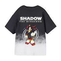 Little & Big Boys Crew Neck Short Sleeve Sonic the Hedgehog Graphic T-Shirt