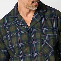 Stafford Modal Mens Long Sleeve 2-pc. Pant Pajama Set