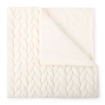 Liz Claiborne Chunky Chevron Throw