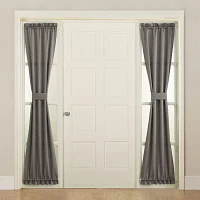 Sun Zero Emory Light-Filtering Rod Pocket Single Sidelight Curtains