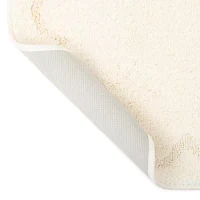 Martha Stewart Cotton Scalloped Bath Rug