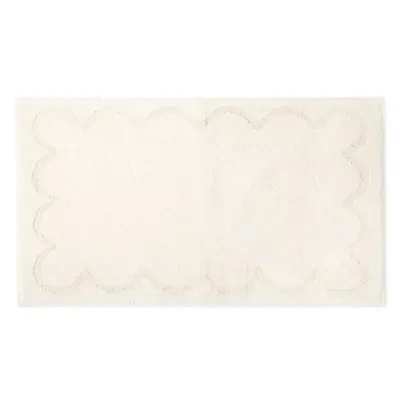 Martha Stewart Cotton Scalloped Bath Rug