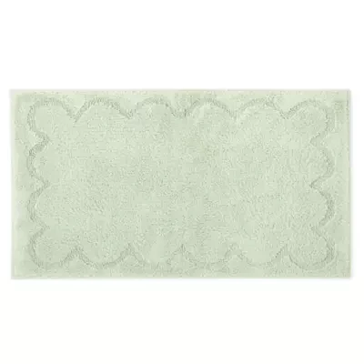 Martha Stewart Cotton Scalloped Bath Rug