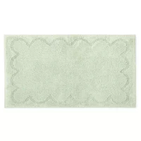 Martha Stewart Cotton Scalloped Bath Rug