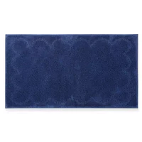 Martha Stewart Cotton Scalloped Bath Rug