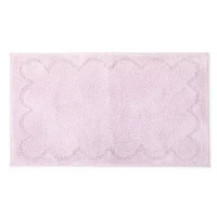 Martha Stewart Cotton Scalloped Bath Rug
