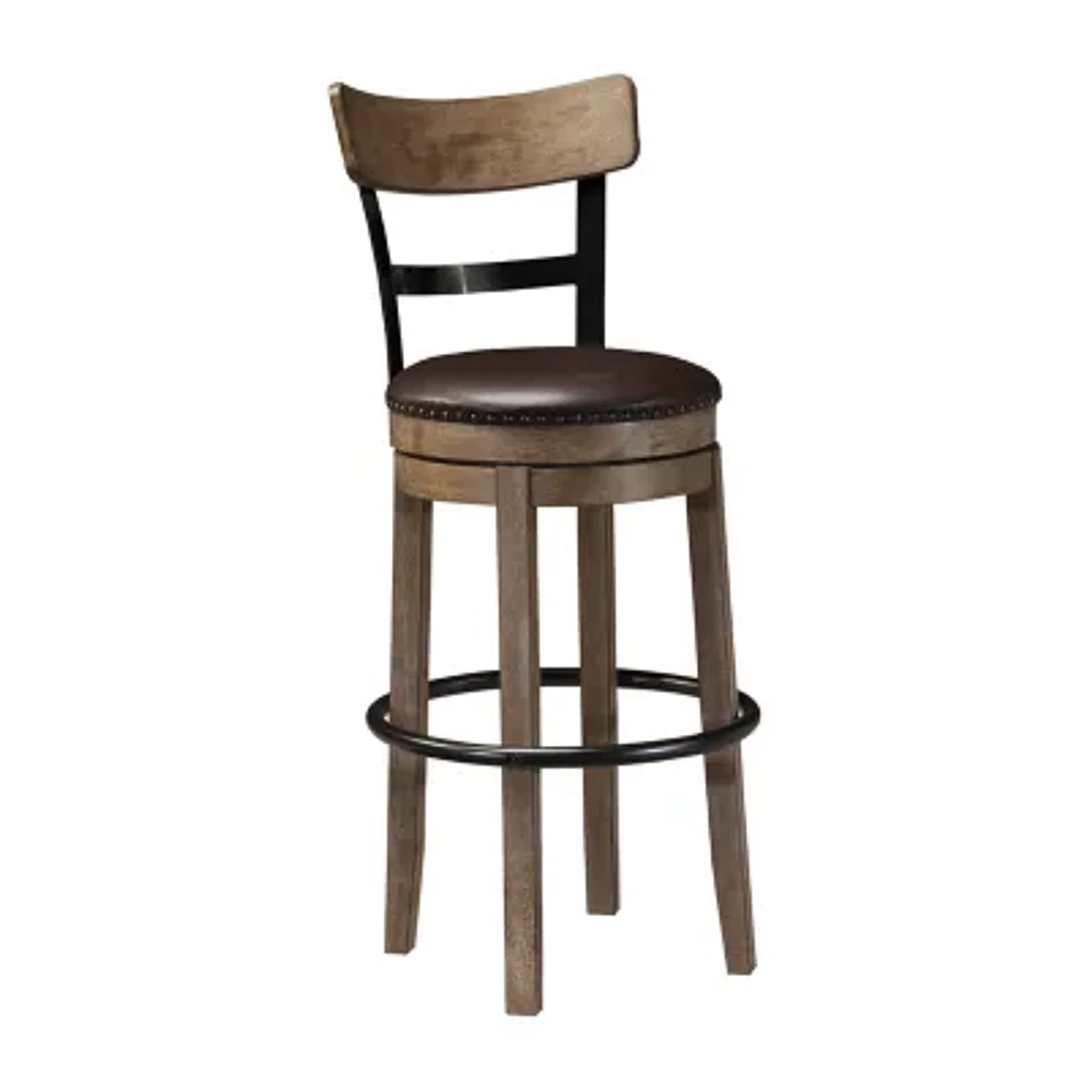 Signature Design by Ashley® Pinnadel Upholstered Swivel Barstool