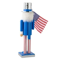 Layerings Uncle Sam Wood Nutcracker