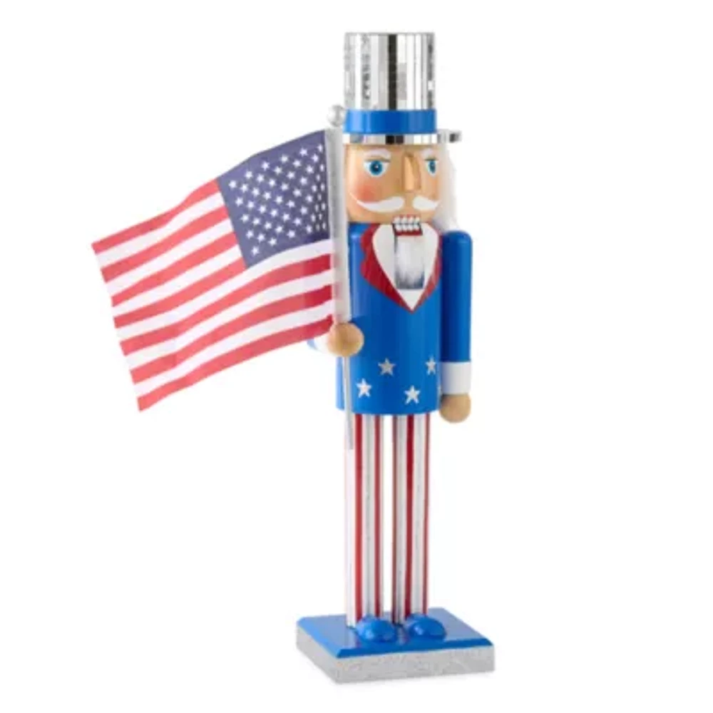 Layerings Uncle Sam Wood Nutcracker