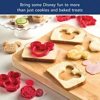 Disney Home Bake With Mickey Mouse Cookie Cutter And Stamp Set 8pc 8-pc. Cookie Cutters