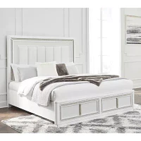 Signature Design by Ashley Chalanna King Upholstered Bed with Storage